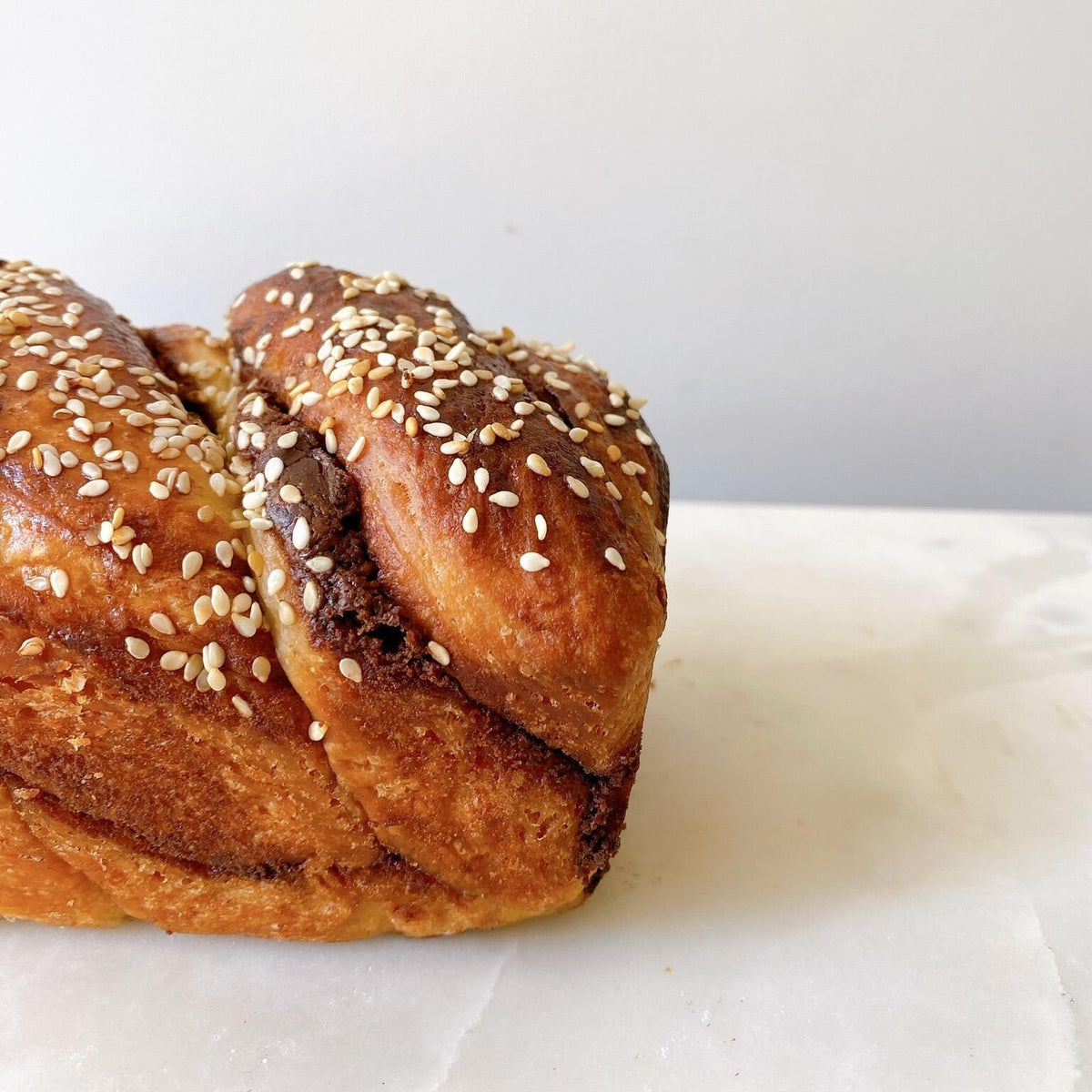 Babka With Chocolate Tahini
