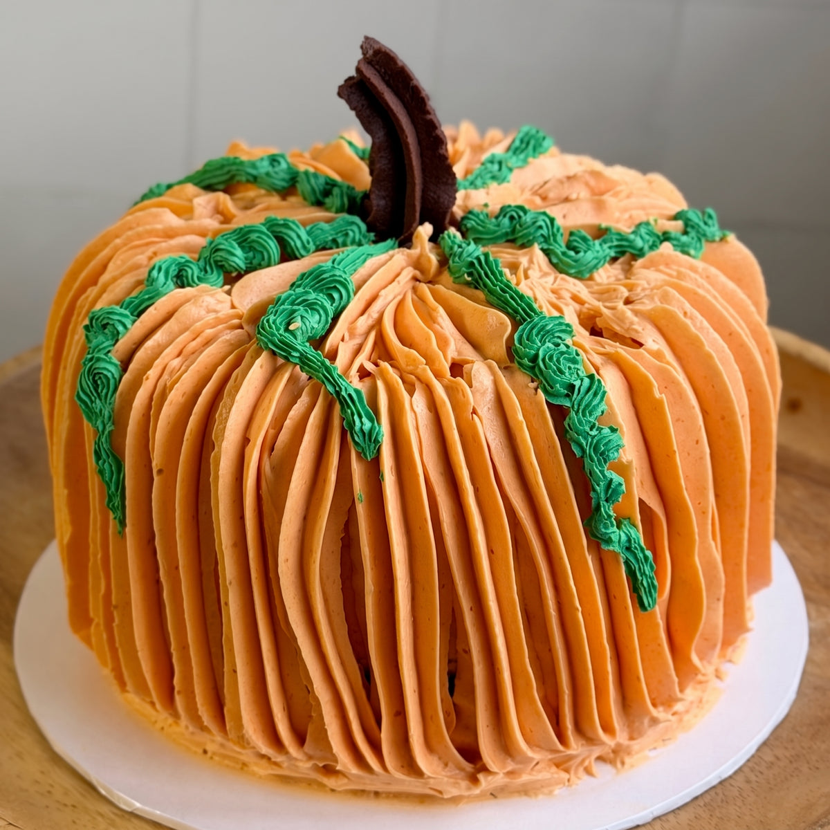 Pumpkin Spice Chocolate Marble Cake