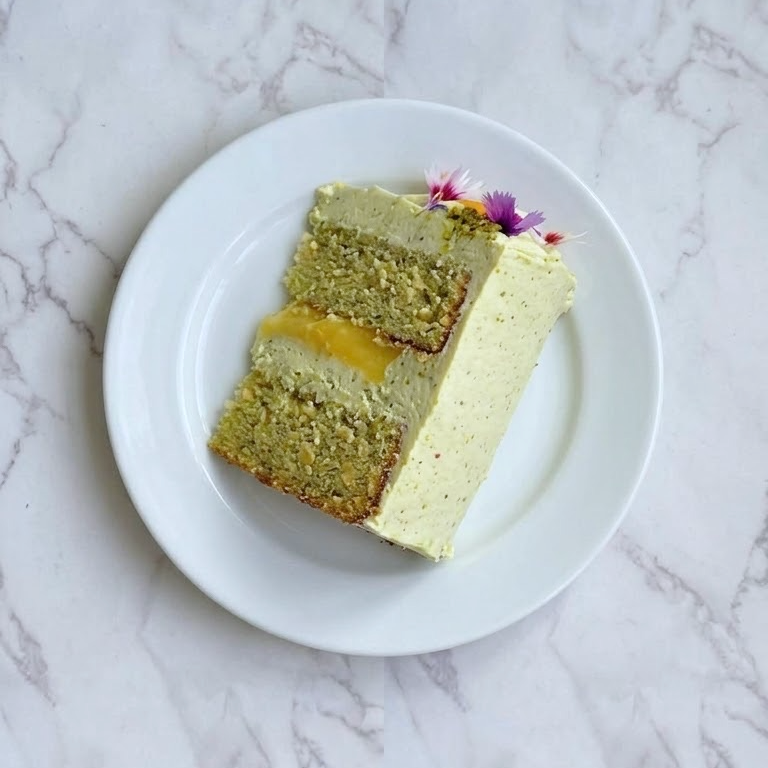 Pistachio and Lemon Cake