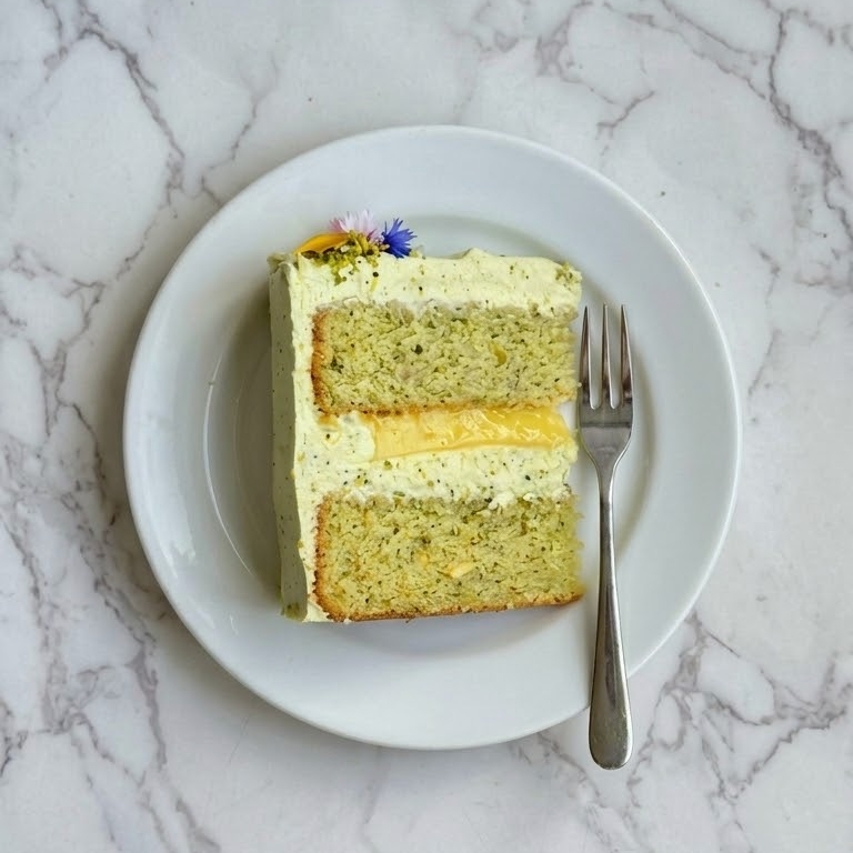 Pistachio and Lemon Cake