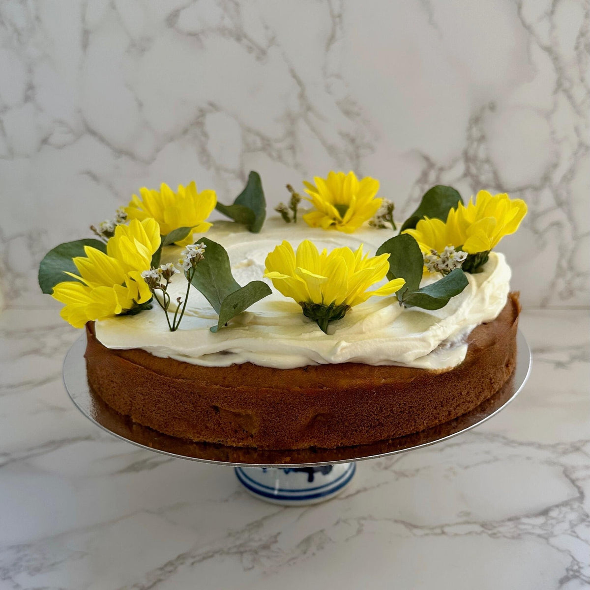 Sugar Free Brown Butter Apple Maple Cake