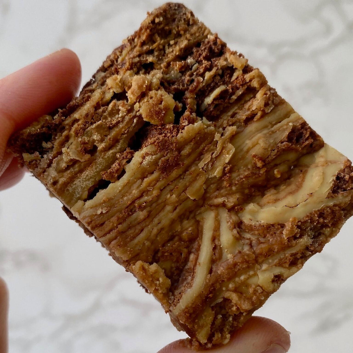Tahini and Walnut Brownies