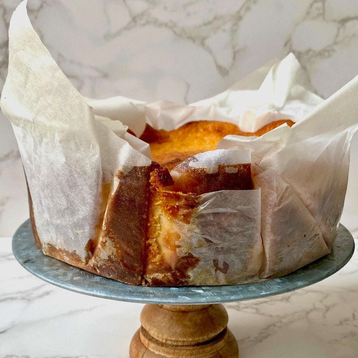Honey Burnt Cheesecake