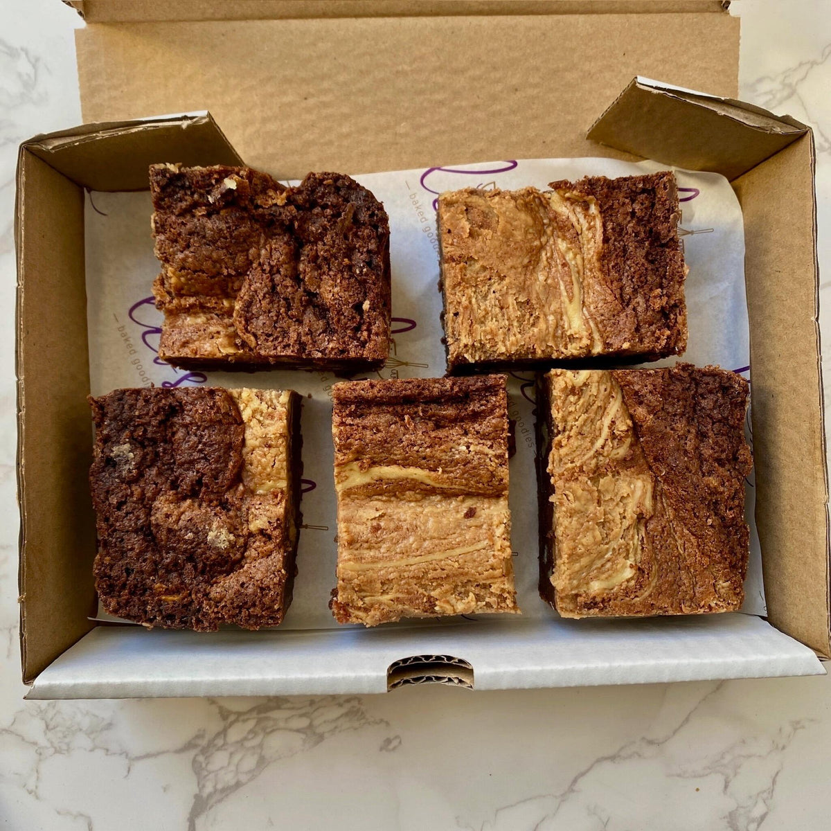 Tahini and Walnut Brownies
